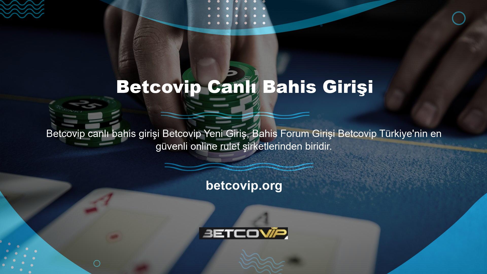 Betcovip, ülkemizdeki tüm casinoları yöneten en ünlü ve değerli bahis kuruluşlarından biridir