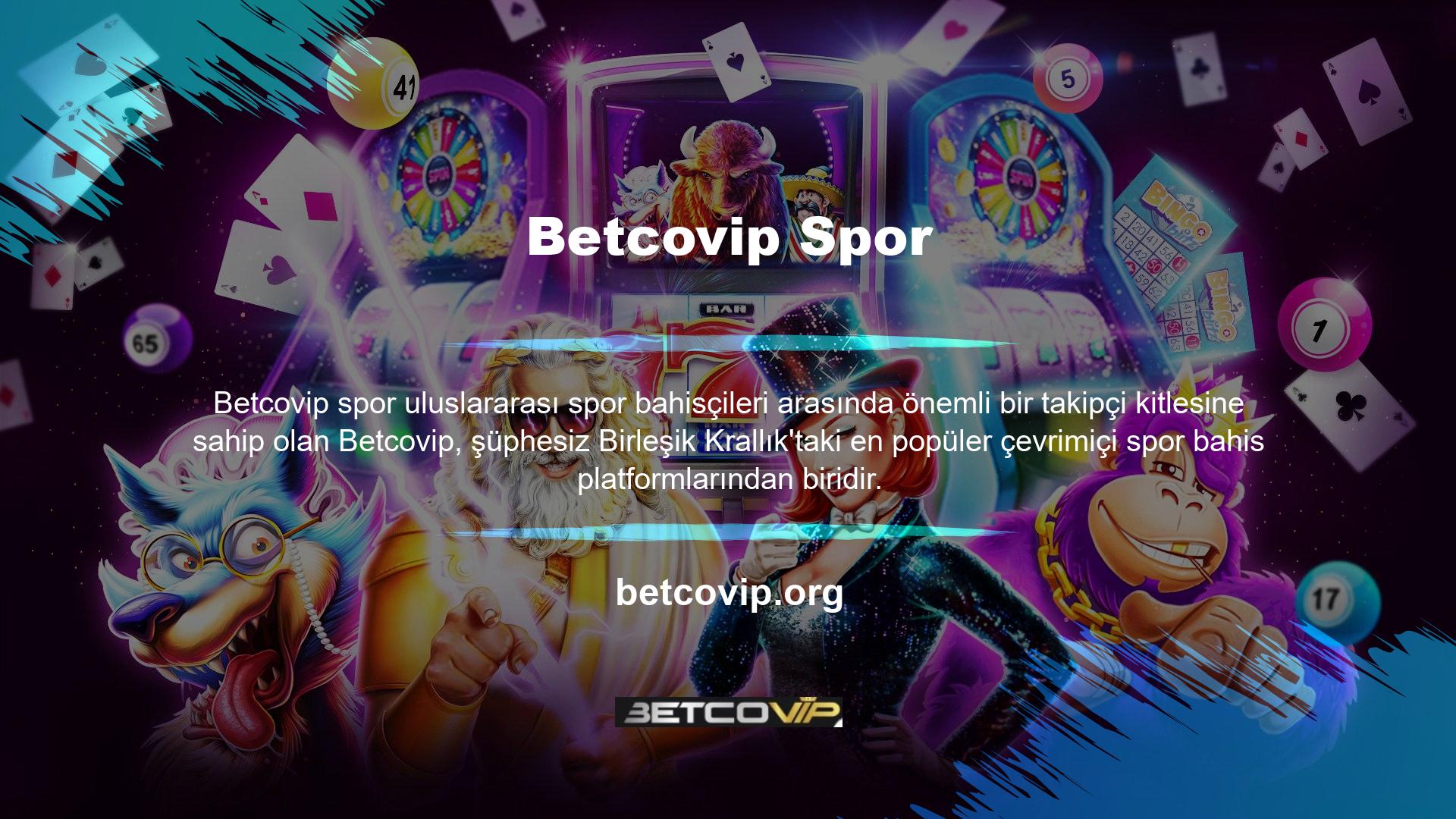 Betcovip, yeni altyapısıyla hem canlı bahis hem de casino hizmetleri sunan yasa dışı casino sitelerinden biridir